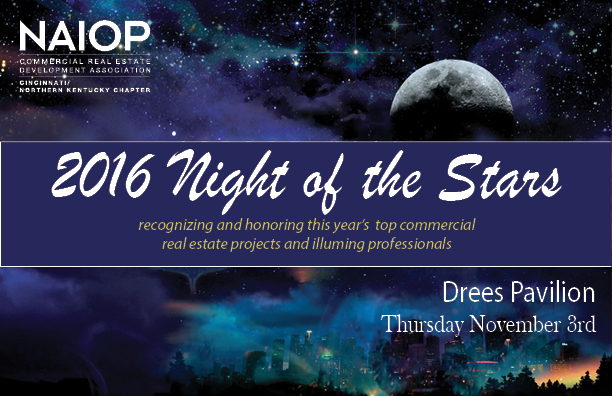 November 3rd – Annual Night of the Stars Awards Program | NAIOP Cincinnati